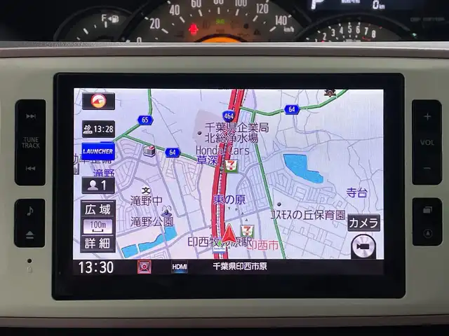 ダイハツ ムーヴ キャンバス G メイクアップ VS SAⅢ 千葉県 2021(令3)年 3.4万km パールホワイトⅢ/ファインミントメタリック 2トーン 純正８インチナビ（NSZN-X71D）/・フルセグＴTV/・Ｂｌｕｅｔｏｏｔｈ接続/・CD/DVD再生/アラウンドビューモニター/バックモニター/オートエアコン/シートヒーター/ステアリングリモコン/ＥＴＣ/プッシュスタート/スマートキー/両側パワースライドドア/LEDヘッドライト/LEDフォグランプ/スマートアシストIII/・衝突警報機能/・誤発進抑制機能/・先行車発進お知らせ機能/・車線逸脱警報機能/・オートハイビーム機能