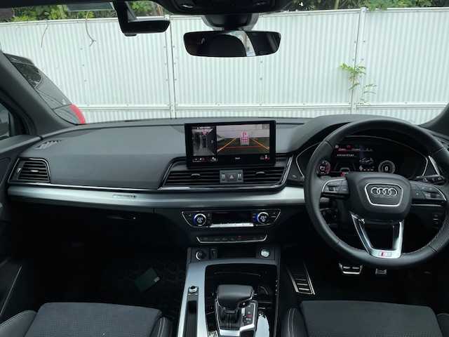 アウディ Ｑ５ SB 40TDIクワトロ Sライン 茨城県 2022(令4)年 1.3万km グレイシアホワイトメタリック ワンオーナー　/アダプティブクルーズコントロール　/バーチャルコックピット/Audiプレセンス/Audiアクティブブレーンアシスト/Audiサイドアシスト/サラウンドビューカメラ　/純正ナビ　/フルセグＴＶ　/ＥＴＣ２．０　/純正アルミホイール　/パークアシスト　/ハーフレザーシート/D+N席電動シート/D席メモリーシート/全席ヒートシーター　/ダウンヒルアシストコントロール/保証書/取扱説明書