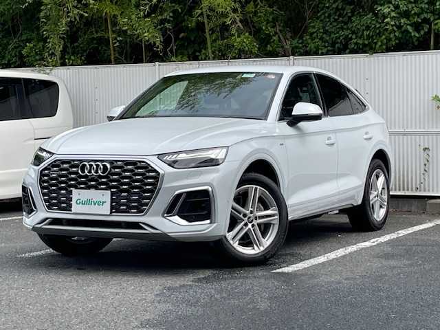 アウディ Ｑ５ SB 40TDIクワトロ Sライン 茨城県 2022(令4)年 1.3万km グレイシアホワイトメタリック ワンオーナー　/アダプティブクルーズコントロール　/バーチャルコックピット/Audiプレセンス/Audiアクティブブレーンアシスト/Audiサイドアシスト/サラウンドビューカメラ　/純正ナビ　/フルセグＴＶ　/ＥＴＣ２．０　/純正アルミホイール　/パークアシスト　/ハーフレザーシート/D+N席電動シート/D席メモリーシート/全席ヒートシーター　/ダウンヒルアシストコントロール/保証書/取扱説明書