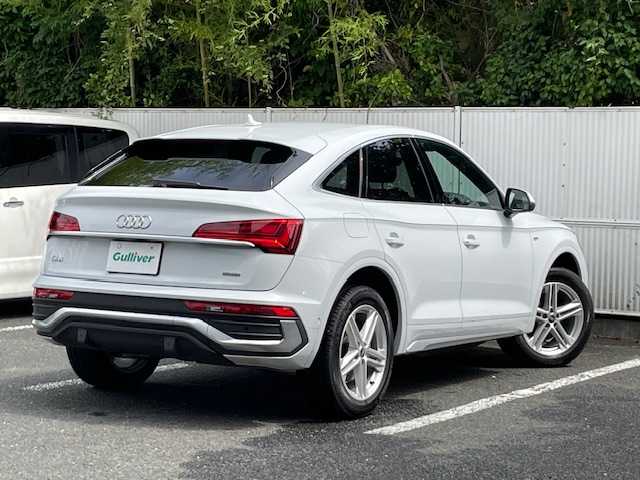 アウディ Ｑ５ SB 40TDIクワトロ Sライン 茨城県 2022(令4)年 1.3万km グレイシアホワイトメタリック ワンオーナー　/アダプティブクルーズコントロール　/バーチャルコックピット/Audiプレセンス/Audiアクティブブレーンアシスト/Audiサイドアシスト/サラウンドビューカメラ　/純正ナビ　/フルセグＴＶ　/ＥＴＣ２．０　/純正アルミホイール　/パークアシスト　/ハーフレザーシート/D+N席電動シート/D席メモリーシート/全席ヒートシーター　/ダウンヒルアシストコントロール/保証書/取扱説明書