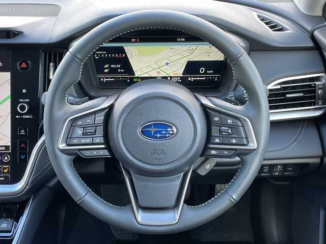 スバル アウトバック ブラックセレクション 道央・札幌 2024(令6)年 0.3万km クリスタルブラックシリカ ４ＷＤ/ワンオーナー/純正ナビ/【ＢＴ／ＵＳＢ】/フロント／サイド／バックカメラ/革巻きステアリング/ステアリングスイッチ/パドルシフト/ステアリングヒーター/レーダークルーズコントロール/レーンキープアシスト/スバルリアビークルディテクション/ドライバーモニタリング/ステアリング連動ヘッドランプ/ＬＥＤ/フォグ／リアフォグランプ/ウィンカーミラー/前席パワーシート/前席シートヒータ／エアシート/運転席シートメモリ/ドライブレコーダー/デジタルインナーミラー/純正ＡＷ付夏タイヤ積み込み/純正エンジンスターター