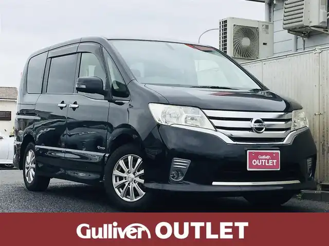 日産 セレナ ハイウェイスター S ハイブリッド Vセレクション 純ナビ フルセグ 両側pドア Etc Pスタート 13年式 平成25年式 スーパーブラック Id 中古車 検索のガリバー