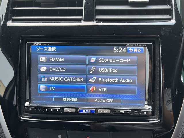 三菱 ＲＶＲ G 大阪府 2010(平22)年 9.2万km アメジストブラック 社外メモリナビ（NX613）/・TV/DVD/CD/FM/AM/Bluetooth/ETC/前後ドライブレコーダー/クルーズコントロール/革巻きステアリング/パドルシフト/HIDヘッドライト/オートライト/オートエアコン/プッシュスタート/スマートキー×1/12V電源/純正17インチアルミホイール/純正フロアマット/保証書