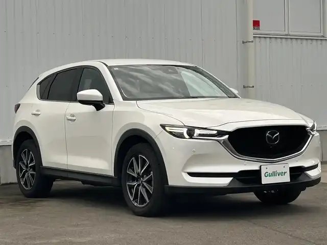 マツダ ＣＸ－５ XD プロアクティブ 愛媛県 2019(平31)年 4.7万km スノーフレイクホワイトパールマイカ 純正ナビ（Bluetooth/CD/DVD/フルセグTV)/全方位カメラ/ETC/ステアリングヒーター/シートヒーター/パワーシート/メモリーシート/前ドライブレコーダー/アダプティブクルーズコントロール/純正19インチアルミホイール/純正フロアマット/LEDヘッドライト/フォグランプ/スマートキー/スペアキー1本/ABS/横滑り防止装置/レーンキープアシスト/盗難防止装置/衝突被害軽減システムクルーズコントロール