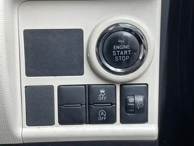 ダイハツ ムーヴ キャンバス X 滋賀県 2017(平29)年 8.4万km ブラックマイカメタリック 純正オーディオ/【CD/USB/AUX】/両側スライドドア/前方ドライブレコーダー/オートライト/純正フロアマット/ドアバイザー/プッシュスタート/スマートキー