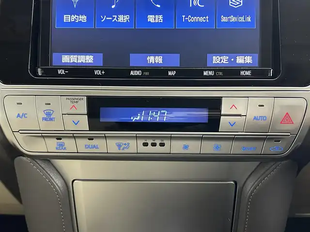 トヨタ ランドクルーザー プラド TX Lパッケージ マットブラED 道央・札幌 2022(令4)年 3.1万km アティチュードブラックマイカ ・４WD/・サンルーフ/・純正ナビ/　CD/DVD/SD/BT/フルセグ/・バックカメラ/・ビルトインETC/・純正前方ドライブレコーダー/・トヨタセーフティセンス/・プリクラッシュセーフティ/・レーンディパーチャーアラート/・レーダークルーズコントロール/・クリアランスソナー/・オートハイビーム/・ベージュレザーシート/・パワーシート/・シートヒーター/・シートベンチレーション/・LEDヘッドライト/・フォグライト/・オートライト/・純正フロアマット/・ドアバイザー/・ルーフレール/・純正18インチAW