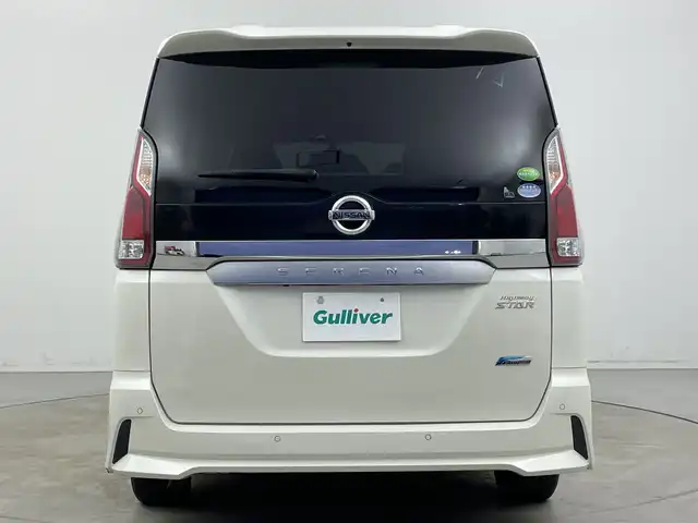 日産 セレナ ハイウェイスター Vセレクション 新潟県 2017(平29)年 9.5万km ブリリアントホワイトパール 両側パワースライドドア/左側ハンズフリードア/純正ナビ（Bluetooth・USB・CD・DVD・Blu-ray）/アラウンドビューモニター /プロパイロット　/追従クルーズコントロール/レーンキープアシスト　/前後コーナーセンサー　/パーキングアシスト　/アイドリングストップ/衝突被害軽減システム　/LEDオートライト　/純正ビルトインETC　/前方ドライブレコーダー/社外１５インチアルミホイール/スマートキー/保証書/取扱説明書