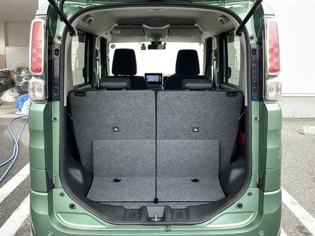 スズキ スペーシア HYBRID X 山形県 2018(平30)年 2.3万km ツールグリーンパールメタリック 禁煙車/デュアルセンサーブレーキサポート/スズキセーフティサポート/・後退時ブレーキサポート/・車線逸脱抑制制御機能/・車線逸脱警報機能/・パーキングソナー/・横滑り防止装置（ＥＳＰ）/社外ナビ(CD.DVD.SD.BT)/フルセグ/バックカメラ/両側パワースライドドア/ETC/シートヒーター/ドライブレコーダー前後/リアサーキュレーター/社外LEDヘッドライト/プッシュスタート/スマートキー