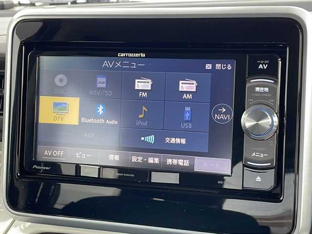 スズキ スペーシア HYBRID X 山形県 2018(平30)年 2.3万km ツールグリーンパールメタリック 禁煙車/デュアルセンサーブレーキサポート/スズキセーフティサポート/・後退時ブレーキサポート/・車線逸脱抑制制御機能/・車線逸脱警報機能/・パーキングソナー/・横滑り防止装置（ＥＳＰ）/社外ナビ(CD.DVD.SD.BT)/フルセグ/バックカメラ/両側パワースライドドア/ETC/シートヒーター/ドライブレコーダー前後/リアサーキュレーター/社外LEDヘッドライト/プッシュスタート/スマートキー