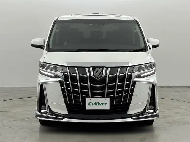 トヨタ アルファード S Cパッケージ 福岡県 2022(令4)年 4.1万km ホワイトパールクリスタルシャイン ツインムーンルーフ　/モデリスタエアロ　/純正ナビ／フルセグTV　/バックカメラ　/デジタルルームミラー　/ビルトインETC２．０　/ドライブレコーダー　/トヨタセーフティセンス　/レーダークルーズコントロール　/コーナーセンサー　/衝突軽減ブレーキ　/レーンキープ　/ブラインドスポットモニター　/アクセル踏み間違い防止　/オートマチックハイビーム　/ＭＴモード付ＡＴ　/両側電動スライドドア　/シートベンチレーション／ヒーター　/ステアリングヒーター　/シートメモリー付きパワーシート　/パワーバックドア/３眼LED
