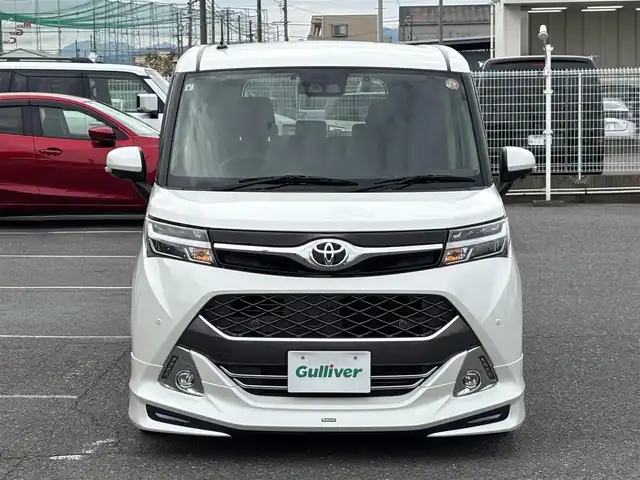 トヨタ タンク カスタムG－T 愛知県 2019(令1)年 3万km パールホワイトⅢ /禁煙//モデリスタエアロ（フロント・サイド・リアアンダー）//アルパイン9インチナビ//CD/DVD/BT/フルセグ/USB/HDMI/MSV//バックカメラ//パノラミックビューモニター//純正15AW//ドライブレコーダー//ビルトインETC//両側パワースライドドア//クルーズコントロール//PCS/LDA//コーナーセンサー（前後）//横滑り防止装置//アイドリングストップ//LEDオートライト//LEDフォグランプ//オートマチックハイビーム//オートリトラウィンカーミラー//LEDルームランプ//革巻きステアリング//ステアリングスイッチ//純正フロアマット//純正ドアバイザー//スペアスマートキー//新車時保証書//取扱説明書//ディーラー記録簿//R1/R2/R3/R4///記録簿//R4/R6/R7//////////////////////////