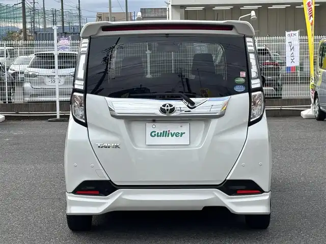 トヨタ タンク カスタムG－T 愛知県 2019(令1)年 3万km パールホワイトⅢ /禁煙//モデリスタエアロ（フロント・サイド・リアアンダー）//アルパイン9インチナビ//CD/DVD/BT/フルセグ/USB/HDMI/MSV//バックカメラ//パノラミックビューモニター//純正15AW//ドライブレコーダー//ビルトインETC//両側パワースライドドア//クルーズコントロール//PCS/LDA//コーナーセンサー（前後）//横滑り防止装置//アイドリングストップ//LEDオートライト//LEDフォグランプ//オートマチックハイビーム//オートリトラウィンカーミラー//LEDルームランプ//革巻きステアリング//ステアリングスイッチ//純正フロアマット//純正ドアバイザー//スペアスマートキー//新車時保証書//取扱説明書//ディーラー記録簿//R1/R2/R3/R4///記録簿//R4/R6/R7//////////////////////////