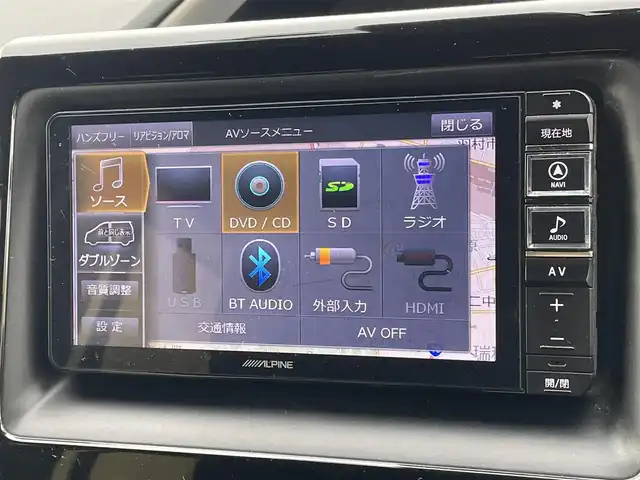 トヨタ ヴォクシー ハイブリッド ZS 煌Ⅱ 東京都 2020(令2)年 5.9万km ホワイトパールクリスタルシャイン アルパインナビ　/アルパイン後席モニター　/両側電動ドア　/シートヒーター　/ビルトインＥＴＣ　/前後ドラレコ　/クルーズコントロール　/フルセグＴＶ　/Ｂｌｕｅｔｏｏｔｈ　/ＬＥＤヘッド　/衝突被害　/レーンキープ