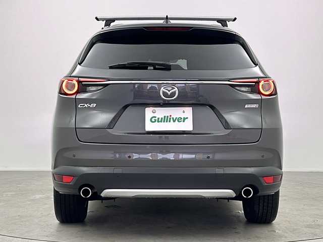 マツダ ＣＸ－８ XD Lパッケージ 大阪府 2018(平30)年 5.8万km マシーングレープレミアムM 純正ナビ　（ＣＤ　ＤＶＤ　ＳＤ　ＵＳＢ　ＢＴ　フルセグＴＶ）　/ＥＴＣ/レーダークルーズコントロール　/衝突軽減ブレーキ　/車線逸脱防止装置/全方位カメラ/BOSEプレミアムサウンド/ＥＴＣ　/前後コーナーセンサー　/ルーフキャリア　/前席・2列席シートヒーター/ステアリングヒーター/オートLEDヘッドライト/オートハイビーム/HUD/スマートキー/スペアキーあり/純正フロアマット