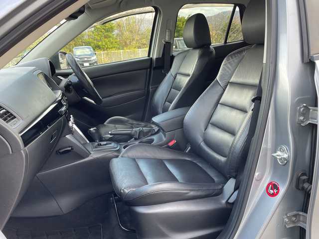 マツダ ＣＸ－５ XD Lパッケージ 愛媛県 2012(平24)年 14.5万km アルミニウムメタリック バックカメラ/衝突軽減システム/シートヒーター/パワーシート（運転席）/レザーシート/ETC/ドライブレコーダー前後/クルーズコントロール　追従なし/オートライト/フォグランプ/社外ナビ/Bluetooth/スマートキー