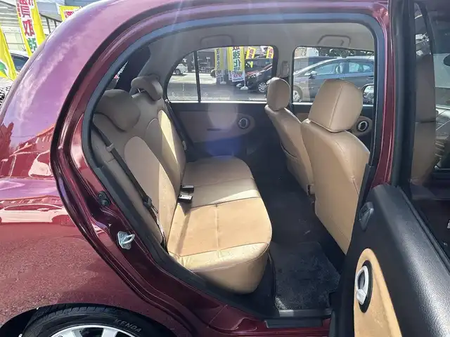 ダイハツ ミラ ジーノ プレミアムX 東京都 2008(平20)年 8.8万km ルージュレッドクリスタルメタリック フロントフォグランプ/MOMO製本木製ステアリングホイール/木目調シフトノブ/タン革/スエード調ファブリックコンビシート/carrozzeriaオーディオ（MVH-5600）/・Bluetoothオーディオ/AUX/FM/AM/ETC/取扱説明書/保証書