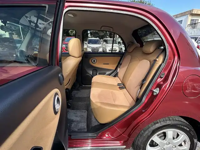 ダイハツ ミラ ジーノ プレミアムX 東京都 2008(平20)年 8.8万km ルージュレッドクリスタルメタリック フロントフォグランプ/MOMO製本木製ステアリングホイール/木目調シフトノブ/タン革/スエード調ファブリックコンビシート/carrozzeriaオーディオ（MVH-5600）/・Bluetoothオーディオ/AUX/FM/AM/ETC/取扱説明書/保証書