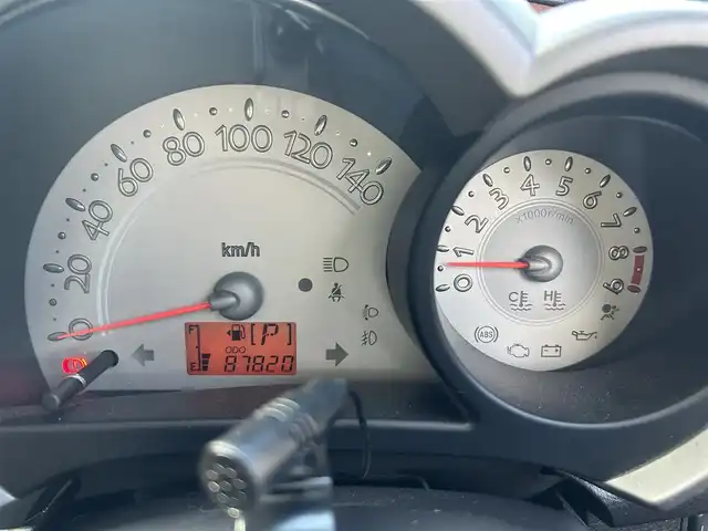 ダイハツ ミラ ジーノ プレミアムX 東京都 2008(平20)年 8.8万km ルージュレッドクリスタルメタリック フロントフォグランプ/MOMO製本木製ステアリングホイール/木目調シフトノブ/タン革/スエード調ファブリックコンビシート/carrozzeriaオーディオ（MVH-5600）/・Bluetoothオーディオ/AUX/FM/AM/ETC/取扱説明書/保証書