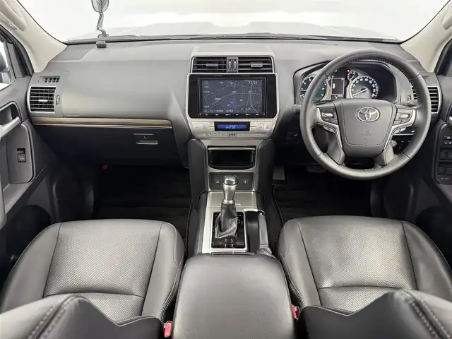 トヨタ ランドクルーザー プラド TX Lパッケージ マットブラED 愛知県 2022(令4)年 2.1万km ブラック 純正9インチナビ/バックカメラ/ムーンルーフ/プリクラッシュセーフティ/レーダークルーズコントロール/ブラックレザーシート/パワーシート/シートヒーター/シートベンチレーション/ETC2.0/LEDヘッドライト/オートマチックハイビーム/ルーフレール/純正18インチアルミホイール