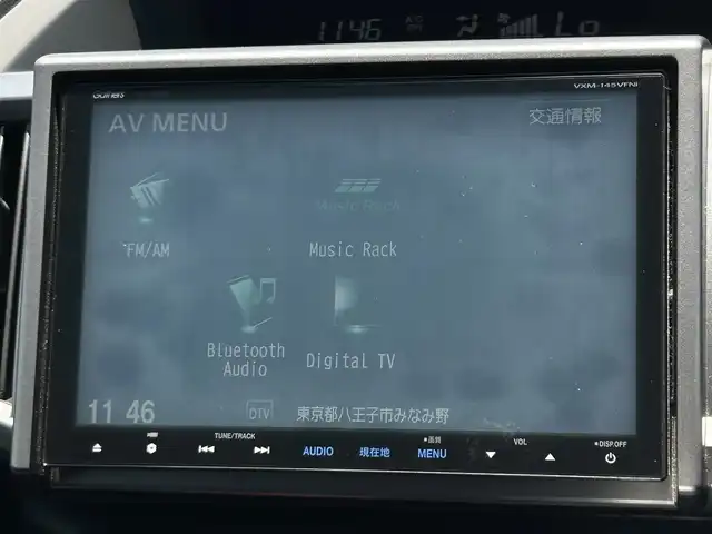 ホンダ ステップワゴン スパーダ Z クールスピリット 東京都 2014(平26)年 3.9万km プレミアムスパークルブラックパール 無限フルエアロ/無限フロントグリル/無限フロアマット/純正8インチナビ〔VXM-145VFNi〕/　・フルセグTV/　・Bluetooth接続/　・CD/DVD再生/　・SDミュージックサーバー/　・USB/　・iPod/　・AM/FMラジオ/ビルトインETC/バックカメラ/ハーフレザーシート/両側パワースライドドア/純正17インチアルミ/HIDヘッドライト