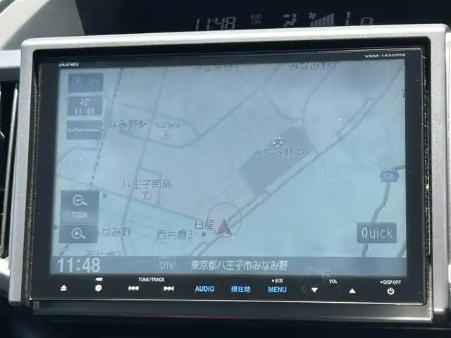 ホンダ ステップワゴン スパーダ Z クールスピリット 東京都 2014(平26)年 3.9万km プレミアムスパークルブラックパール 無限フルエアロ/無限フロントグリル/無限フロアマット/純正8インチナビ〔VXM-145VFNi〕/　・フルセグTV/　・Bluetooth接続/　・CD/DVD再生/　・SDミュージックサーバー/　・USB/　・iPod/　・AM/FMラジオ/ビルトインETC/バックカメラ/ハーフレザーシート/両側パワースライドドア/純正17インチアルミ/HIDヘッドライト