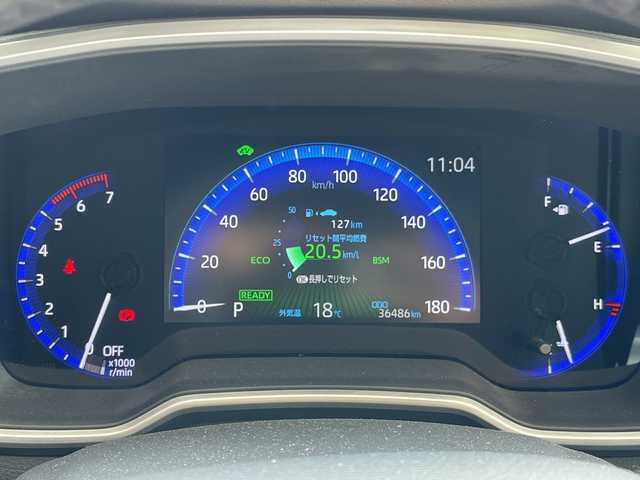 トヨタ カローラ スポーツ ハイブリッドG Z 愛知県 2019(平31)年 3.7万km ブラッキッシュアゲハガラスフレーク 純正ナビ　SDカードなし/レーダークルーズコントロール/バックカメラ/コーナーセンサー/純正アルミホイール/ブラインドスポットモニター/LEDヘッドライト/オートマチックハイビーム/ドライブレコーダー/ETC/衝突軽減システム/フルセグ/ＣＤ/Bluetooth/ステアリングスイッチ/スマートキー/プッシュスタート