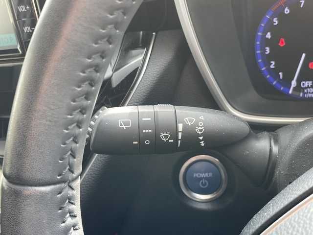 トヨタ カローラ スポーツ ハイブリッドG Z 愛知県 2019(平31)年 3.7万km ブラッキッシュアゲハガラスフレーク 純正ナビ　SDカードなし/レーダークルーズコントロール/バックカメラ/コーナーセンサー/純正アルミホイール/ブラインドスポットモニター/LEDヘッドライト/オートマチックハイビーム/ドライブレコーダー/ETC/衝突軽減システム/フルセグ/ＣＤ/Bluetooth/ステアリングスイッチ/スマートキー/プッシュスタート