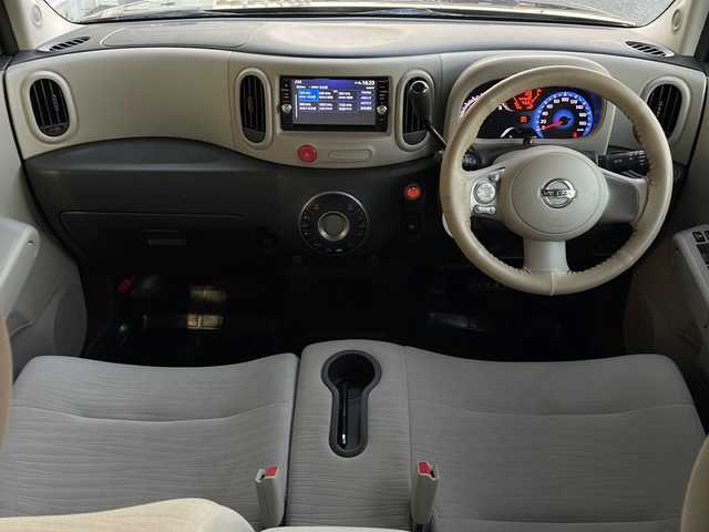 日産 キューブ 15X Vセレクション 岐阜県 2016(平28)年 7.8万km ビターショコラ 禁煙車/純正ナビ/フルセグTV/バックカメラ/アイドリングストップ/ビルトインETC/ドライブレコーダー/社外アルミホイール/純正フロアマット/フォグライト/オートエアオン/オートライト/プッシュスタート/スマートキー/スペアキー