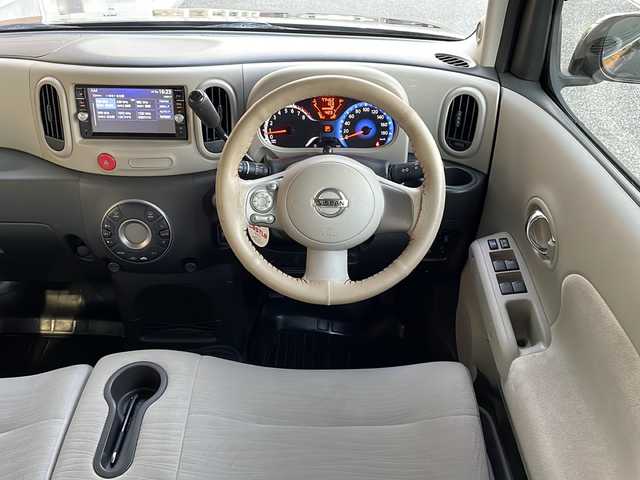 日産 キューブ 15X Vセレクション 岐阜県 2016(平28)年 7.8万km ビターショコラ 禁煙車/純正ナビ/フルセグTV/バックカメラ/アイドリングストップ/ビルトインETC/ドライブレコーダー/社外アルミホイール/純正フロアマット/フォグライト/オートエアオン/オートライト/プッシュスタート/スマートキー/スペアキー