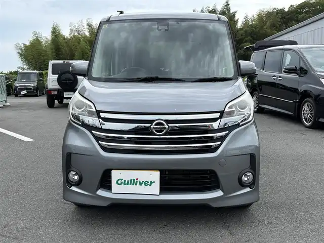 日産 デイズ ルークス ハイウェイスターX Gパッケージ 奈良県 2016(平28)年 13.1万km チタニウムグレーメタリック 社外ナビ　/ワンセグ　/USB入力端子　/ETC　/全方位カメラ　/両側パワースライドドア　/社外フロアマット　/ベンチシート　/社外アルミホイール/オートライト　/アイドリングストップ/衝突被害軽減ブレーキ　/横滑り防止装置　/W+サイドエアバッグ/保証書/取扱説明書/純正ホイール付きタイヤ有り