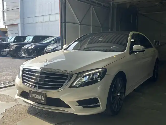メルセデス・ベンツ Ｓ５５０Ｌ プレミアム スポーツ 和歌山県 2014(平26)年 4.5万km ダイヤモンドホワイト 純正リアモニター/全席シートヒーター/ベンチレーション/HUD/サンルーフ/ACC/BSM/LKA/ブルメスター/ソフトクローズドア/取扱説明書/スペアキー