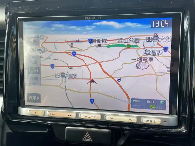 スズキ ハスラー X 島根県 2017(平29)年 12.9万km アクティブイエロー/ブラック2トーンルーフ 社外メモリナビ　/フルセグＴＶ　/ＤＶＤ再生　/Ｂｌｕｅｔｏｏｔｈ　/ＥＴＣ　/後席用モニター　/レーンキープ　/衝突軽減システム　/盗難防止装置　/アイドリングストップ/前席シートヒーター　/純正ＨＩＤライト　/純正フォグランプ/オートライト　/純正フロアマット/社外１４インチアルミホイール