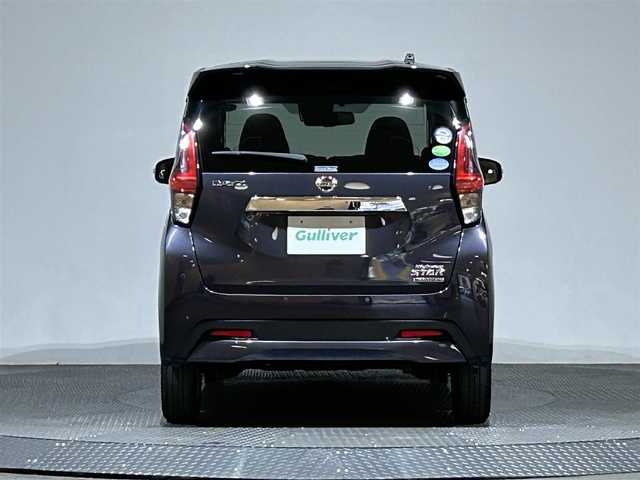日産 デイズ HWS X プロパイロットED 愛媛県 2020(令2)年 3.3万km プレミアムパープルP 純正SDナビ/（BT/フルセグ/CD/DVD/SD）/全方位カメラ　/プロパイロット　/ウインカーミラー　/ETC /スマートキー/LEDライト　/純正１４インチアルミ/プッシュスタート