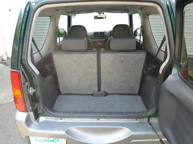 スズキ ジムニー ランドベンチャー 和歌山県 2003(平15)年 9.6万km グローブグリーンパールメタリック Clarion CDデッキ（CX-315）/　BT/CD/iPod/AUX/USB/5速MT/フォグランプ/電動格納ミラー/ドアバイザー/社外ETC/社外１６インチアルミ/取扱説明書/保証書