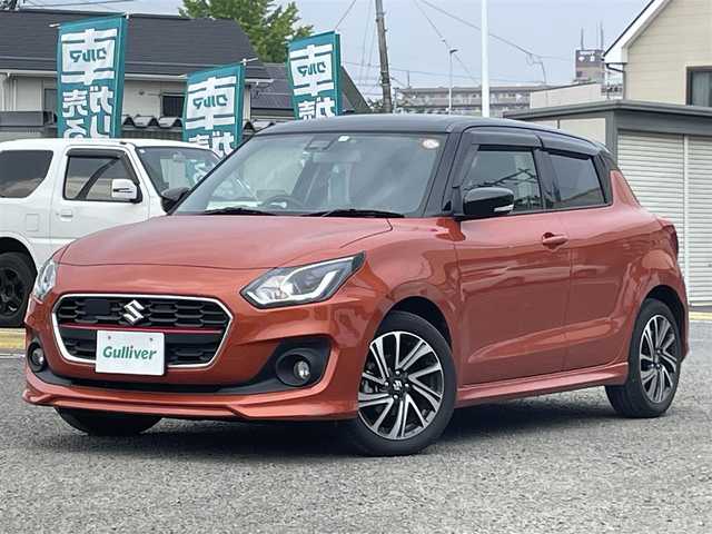 スズキ スイフト RS 宮城県 2023(令5)年 2.1万km フレイムオレンジパールメタリック/ブラック2トーンルーフ 純正ディーラーオプションナビ/フルセグTV/FM・AM/CD・DVD/SD/Bluetooth/USB/ipod/ドライブレコーダー前/シートヒーターD席/パドルシフト/純正アルミホイール16インチ/純正フロアマット/デュアルセンサーブレーキサポート/レーダークルーズコントロール/レーントレーシングアシスト/レーンキープアシスト/パーキングセンサー/横滑り防止