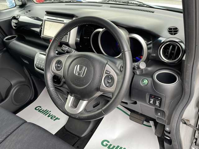 ホンダ Ｎ ＢＯＸ カスタム G ターボパッケージ 山形県 2012(平24)年 4.5万km アラバスターシルバーメタリック 禁煙車/純正ナビ(CD.DVD.SD.USB)/ワンセグ/バックカメラ/両側パワースライドドア/クルーズコントロール/パドルシフト/ETC/横滑り防止/キセノンライト/プッシュスタート/スマートキー