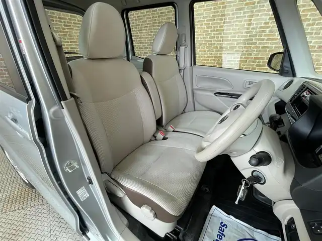 日産 デイズ ルークス S 岩手県 2018(平30)年 4.2万km スターリングシルバーM ４WD/衝突被害軽減システム/横滑り防止装置/アイドリングストップ　/ドライブレコーダー/ETC/ベンチシート　/シートヒーター/純正フロアマット/純正ハロゲンヘッドライト/社外アルミホイール１４インチ/電動格納ドアミラー