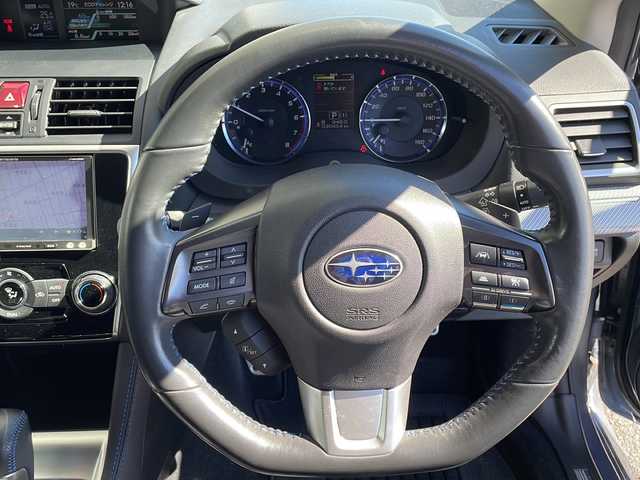 スバル レヴォーグ 1．6GT－S アイサイト 愛知県 2014(平26)年 3.1万km スティールブルーグレーM アイサイト/純正ナビ/レーダークルーズコントロール/パワーシート/純正アルミホイール/LEDヘッドライト/パドルシフト/オートライト/ETC/衝突軽減システム/フルセグ/CD DVD/Bluetooth/ステアリングスイッチ/スマートキー/プッシュスタート