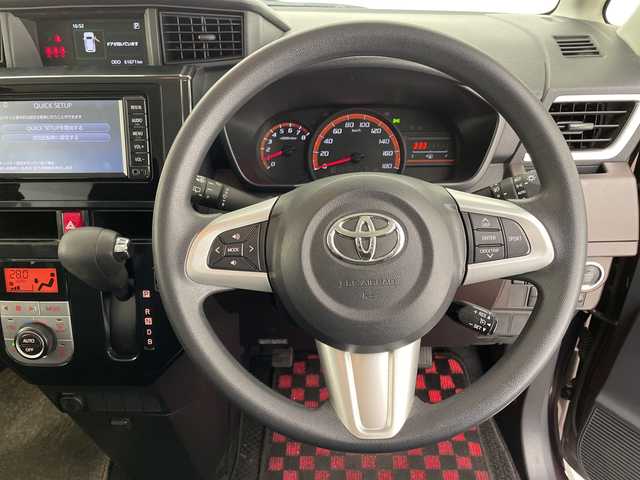 トヨタ ルーミー G－T 愛知県 2017(平29)年 6.2万km プラムブラウンパールクリスタルシャイン 純正ナビ　SDカードなし/両側パワースライドドア/クルーズコントロール/ワンセグ/CD DVD/Bluetooth/バックカメラ/コーナーセンサー/オートライト/衝突軽減システム/ステアリングスイッチ/スマートキー/プッシュスタート