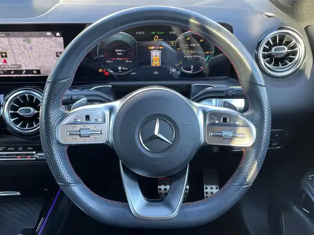 メルセデス・ベンツ ＧＬＢ２００ｄ AMGライン 静岡県 2021(令3)年 4万km ポーラホワイト ナビゲーションパッケージ/・ITSスポット対応DSRC車載器/・Wコネクテッド・ドライブ・プロフェッショナル/・ライブ・コックピット/AMGライン/ワンオーナー/アンビエントライト/オートハイビーム/シートヒーター /電動リアゲート/360°カメラ/レーダーセーフティーパッケージ/ETC/LEDライト