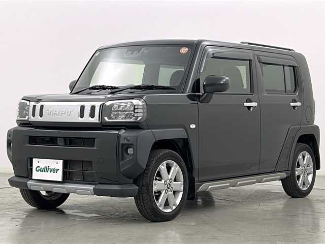 ダイハツ タフト G クロムベンチャー 宮城県 2022(令4)年 2.8万km ブラックマイカメタリック ワンオーナー/スマートアシスト	/・衝突回避支援ブレーキ機能		/・車線逸脱警報機能＆路側逸脱警報機能			/・レーンキープコントロール		/・コーナーセンサー		/・オートハイビーム/スカイフィールトップ/バックカメラ/純正9型DAナビ/・BT.USB/フルセグTV/前席シートヒーター/ドライブレコーダー（F）/LEDヘッドライト/LEDフォグランプ/電動パーキングブレーキ/プッシュスタート/スマートキー/アイドリングストップ/横滑り防止装置/ステアリングスイッチ/純正15inAW/純正フロアマット/純正ドアバイザー