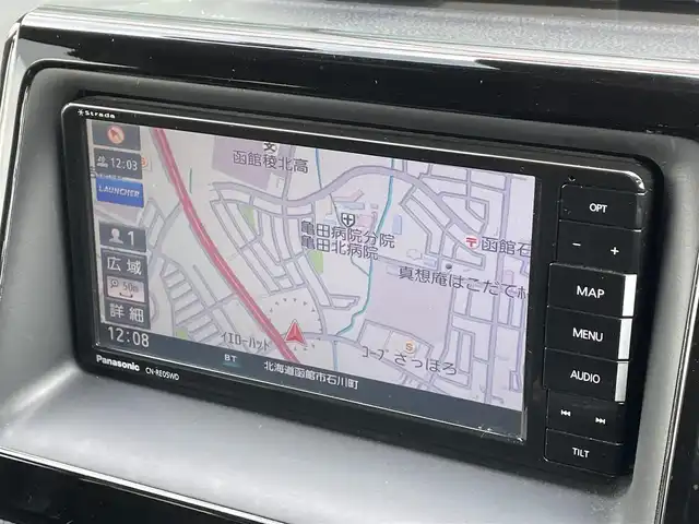 トヨタ ヴォクシー ZS 煌Ⅱ 道南・函館 2019(平31)年 5.3万km ブラック ・社外ナビ/・フルセグＴＶ/・寒冷地仕様/・衝突軽減ブレーキ/・バックカメラ/・クルーズコントロール/・前後コーナーセンサー/・ウォークスルー/・両側パワースライドドア/・LEDヘッドライト