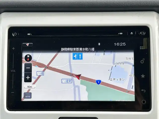 スズキ ハスラー X 愛知県 2017(平29)年 5.9万km ポジティブグリーンメタリック/ブラック2トーン 純正メーカーナビ/[AM/FM/BT/TV/CD]/純正LEDヘッドライト/純正フロアマット/純正15インチAW/ベンチシート/シートヒーター/横滑り防止装置/レーンアシスト/オートライト/エンジンスタートボタン/アイドリンクストップ/スマートキー/USB入力端子/保証書/取扱説明書/記録簿