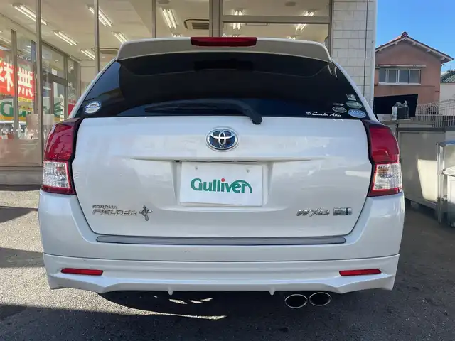 トヨタ カローラ フィールダー HV G エアロツアラー W×B 愛知県 2015(平27)年 11.1万km ホワイトパールクリスタルシャイン /当店買取/禁煙/TRDフロントエアロ//純正ナビNSZN-W64T/バックカメラ//フルセグTV/CD/SD/Bluetooth/DVD//社外ガングリップステアリング//社外マフラーガナドール//社外16AW//HID/Aライト/ハーフレザー//SRSカーテンエアバック//ISOFIX/純正Fマット/ドアバイザー//保証書/取説/ナビ取説/スマートキー//エアロ/ドラレコ