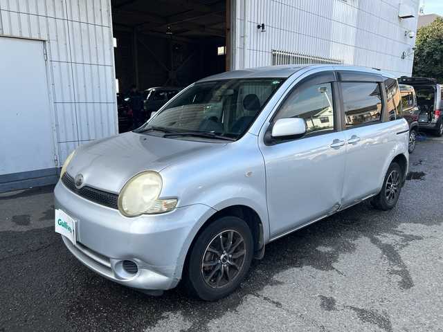 トヨタ シエンタ G 神奈川県 2005(平17)年 11.7万km シルバーマイカM ビルトインETC/電動格納ミラー/純正フロアマット