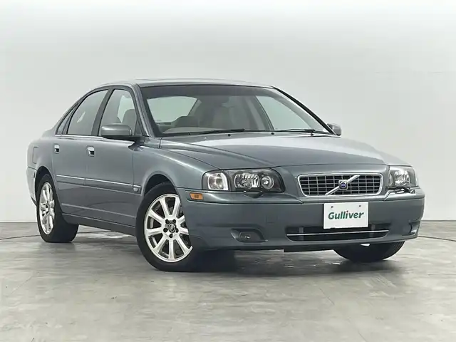 ボルボ Ｓ８０ 2．9 福島県 2004(平16)年 11.3万km ミストラルグリーンメタリック サンルーフ/ミュージックプレイヤー/・CD/MD/AM/FM/木目ハンドル/パワーシート/・メモリーシート/・シートヒーター/LEDライト/・フォグランプ/純正フロアマット/ETC/リモコンキー