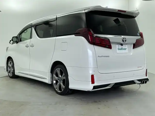 トヨタ アルファード S Cパッケージ 福井県 2018(平30)年 2.1万km ホワイトパールクリスタルシャイン 純正10インチナビ NSZT-Z66T/【FM/AM/CD/DVD/TV/SD/Bluetooth/USB/HDMI】/12.1インチ 後席モニター V12T-R66C/バックガイドモニター/モデリスタエアロ（F/S/R下）、スポーツマフラー、19インチAW/両側パワースライドドア/ドライブレコーダー 前方/ETC2.0/Toyota Safety Sense/・プリクラッシュセーフティ/・レーントレーシングアシスト/・クリアランスソナー/・パーキングサポートブレーキ/・アダプティブハイビームシステム/・レーダークルコン/・ロードサインアシスト/・先行車発進告知機能/装備/・ツインムーンルーフ*/・【DOP】電子インナーミラー/・合皮シート/・パワーシート（D/N）/・エグゼクティブパワーシート（電動リクライニング＆オットマン（N/2nd））/・パワーバックドア/・シートヒーター・ベンチレーション（D/N）/・ステアリングヒーター/・オートライト/・3眼LEDヘッドランプ/・左右・後席独立オートエアコン/・純正18AW/・保/取/ナビ取/・スマートキーx2/・社外セキュリティ付/・社外テールランプ（純正品車載）