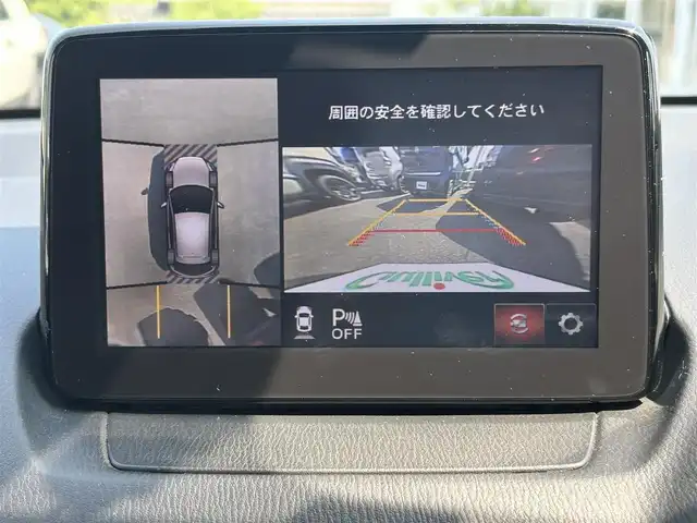 マツダ デミオ XD ツーリング 福岡県 2018(平30)年 2.7万km ソウルレッドクリスタルM ・マツダコネクトナビ/（BLUETOOTH/フルセグ/全周囲カメラ/・ETC/・ディーゼル車/・シートヒーター/・純正フロアマット/・アルミホイール/・交通標識認識システム/・クリアランスソナー/・レーンキープアシスト/・コーナーセンサー/・パノラミックビューモニター/・マルチビューモニター/・BSM/・SBS/・HUD/・プッシュスタート/・保証書/・取扱説明書