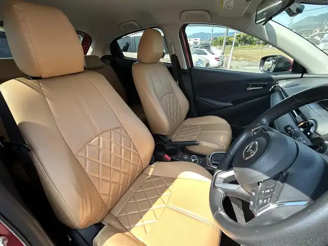 マツダ デミオ XD ツーリング 福岡県 2018(平30)年 2.7万km ソウルレッドクリスタルM ・マツダコネクトナビ/（BLUETOOTH/フルセグ/全周囲カメラ/・ETC/・ディーゼル車/・シートヒーター/・純正フロアマット/・アルミホイール/・交通標識認識システム/・クリアランスソナー/・レーンキープアシスト/・コーナーセンサー/・パノラミックビューモニター/・マルチビューモニター/・BSM/・SBS/・HUD/・プッシュスタート/・保証書/・取扱説明書