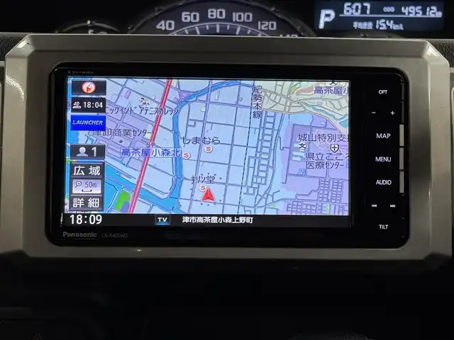 ダイハツ ウェイク G ターボ SA Ⅲ 三重県 2022(令4)年 5万km ブラックマイカメタリック ガソリン・ターボ/FF/インパネCVT/7インチ ストラーダナビ CN-RA05WD/（FM/AM/SD/iPod/TV/USB/Bluetooth/MEMORY MUSIC/CD/DVD/VTR）/バックカメラなど/両側パワースライドドア/ドライブレコーダー 前方/ETC/スマートアシスト3/・衝突回避支援ブレーキ機能（対車両・対歩行者）/・衝突警報機能（対車両・対歩行者）/・車線逸脱警報機能/・誤発進抑制制御機能（前方・後方）/・コーナーセンサー（リヤ２個）/装備/・オートエアコン/・オートライト/・LEDヘッドライト/・ハイビームアシスト/・純正14inAW/・プッシュスタート/・スマートキーx1/・保/取/など
